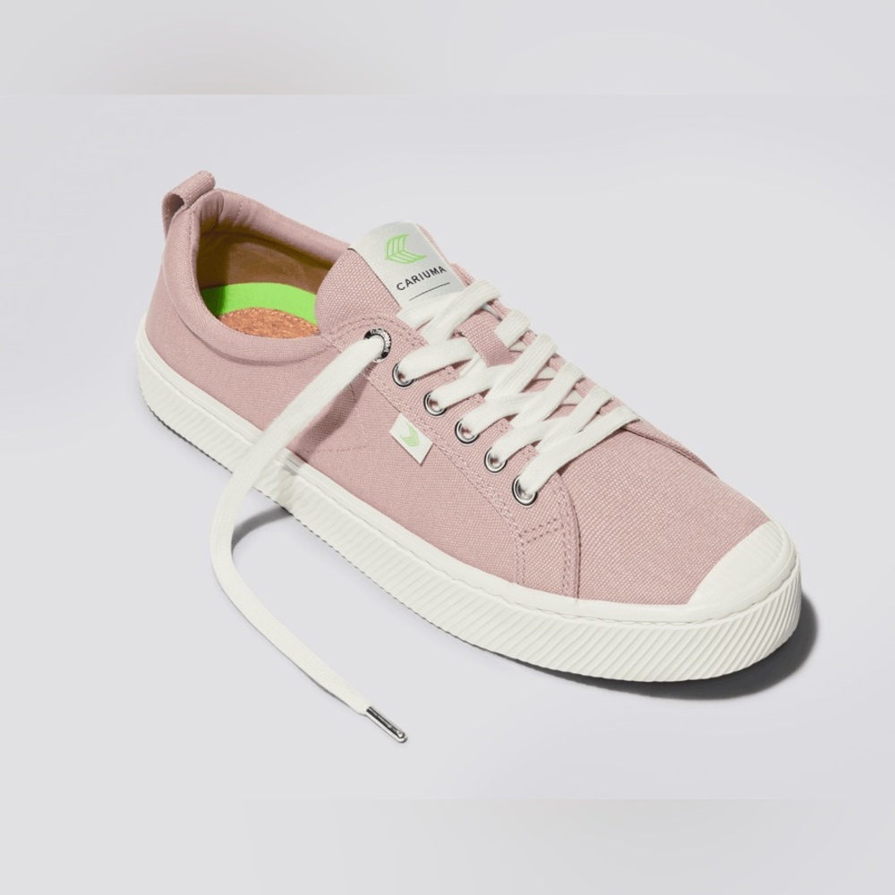 Cariuma Rose Canvas Sneakers OCA Low
